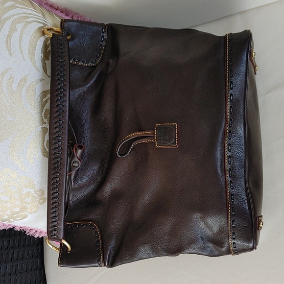Dooney & Bourke Dark Brown Hobo Bag - Picture 16 of 16